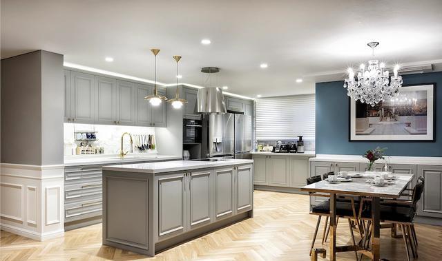 |家与家的差距是风格，166.5㎡的家选择法式风，优雅感藏不住了