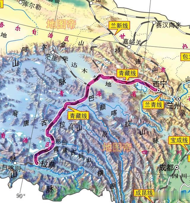 风长眼量 青藏铁路的火车途经格尔木时，为什么换外国车头？