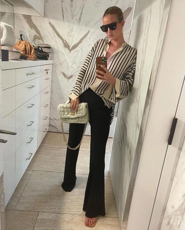 穿衣搭配|时尚圈大嫂就是稳,她的职场精英穿搭,我可以看一百遍