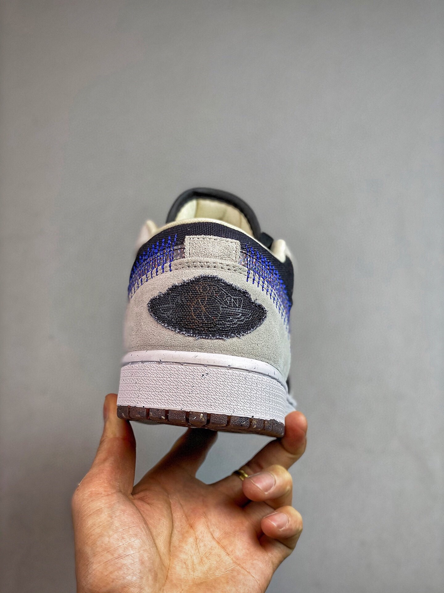 莆田鞋匠|Air Jordan 1 Low  “Crater”黑灰