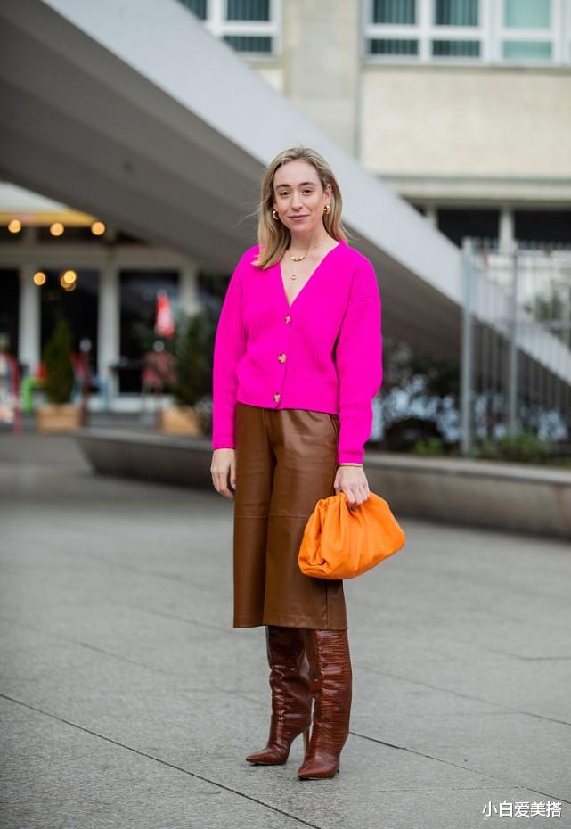 小白爱美搭|酷帅精致的皮短裤，真是最有质感的服装单品，又美又飒看着好高级