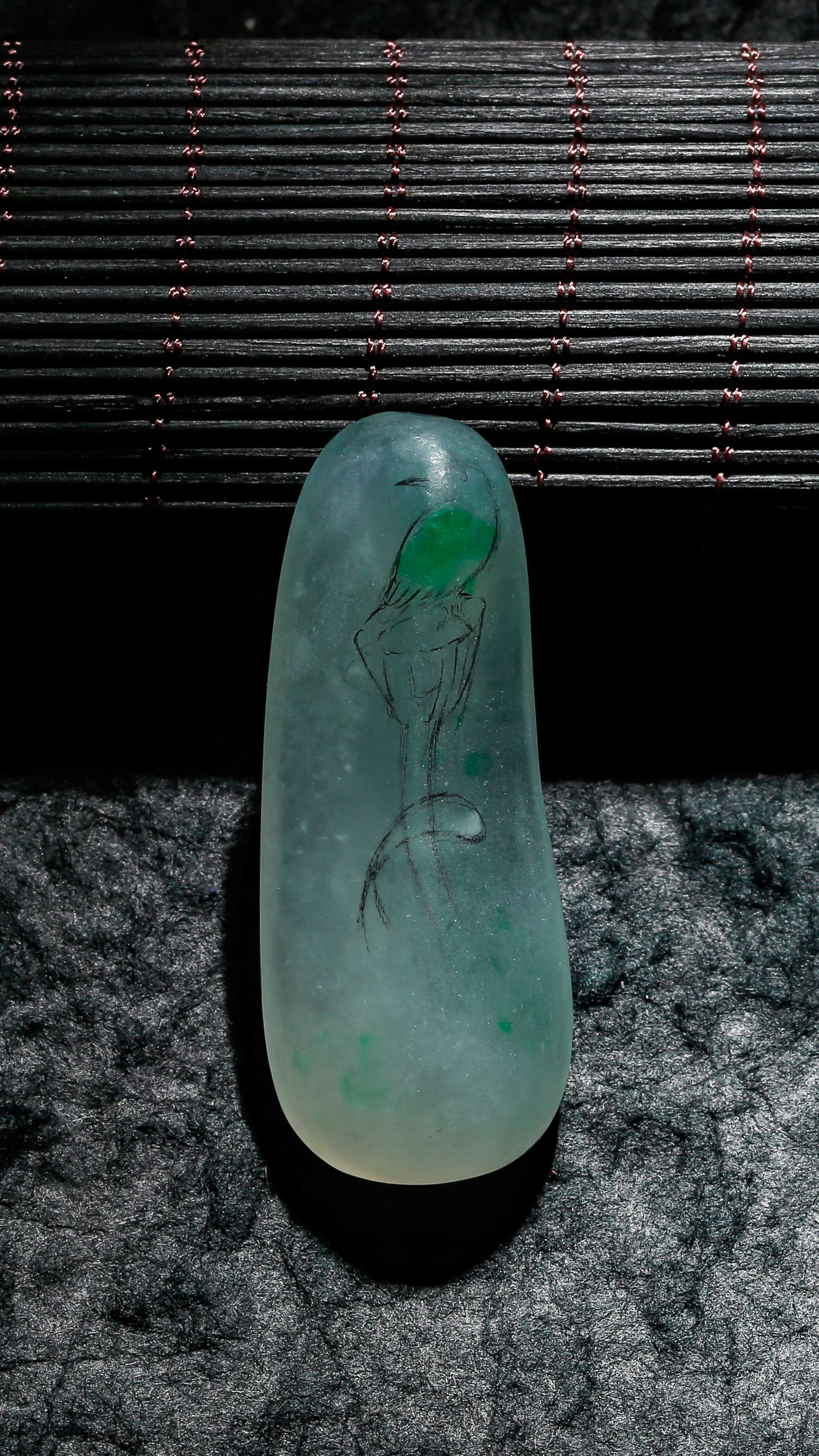 光绪元宝|在翡翠上镌刻一幅中国画吧！