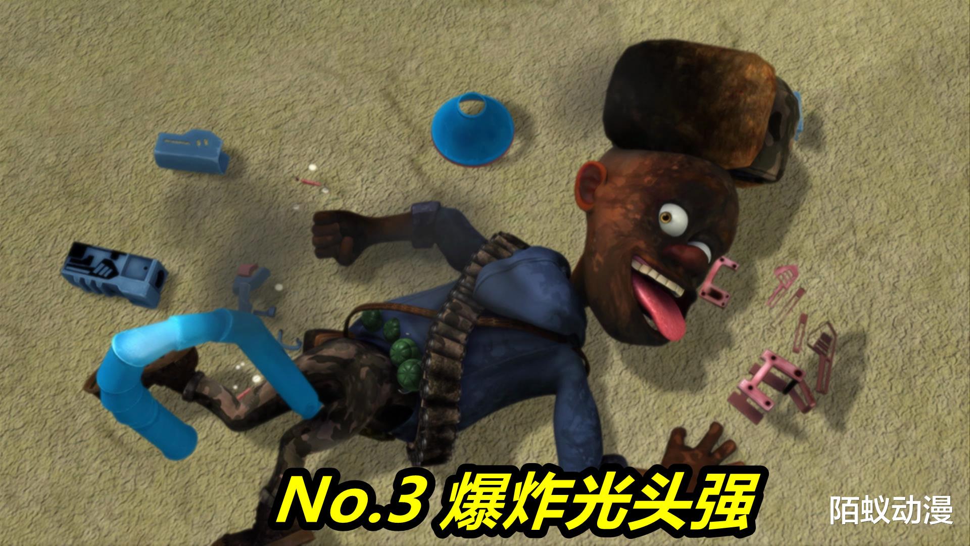 熊出没|熊出没:光头强颜艺崩坏的5个瞬间,除了兔子强和狗熊强,第3个被虐得好惨