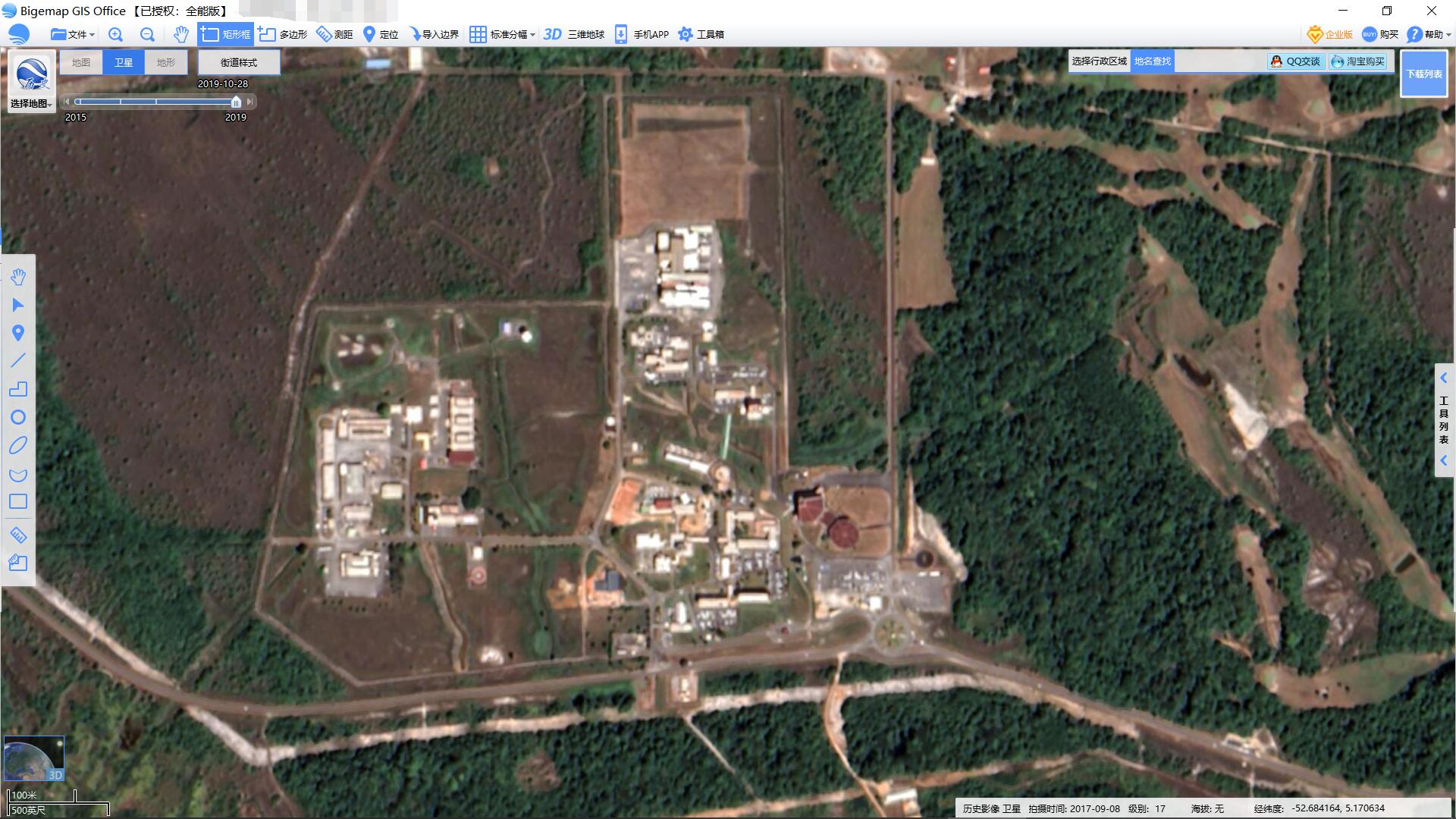 超导 从卫星地图看全球航天发射基地！中美有什么不同？