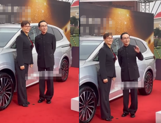 巩汉林|63岁巩汉林和老婆罕秀恩爱！头发稀少面容红润，金珠身材姣好