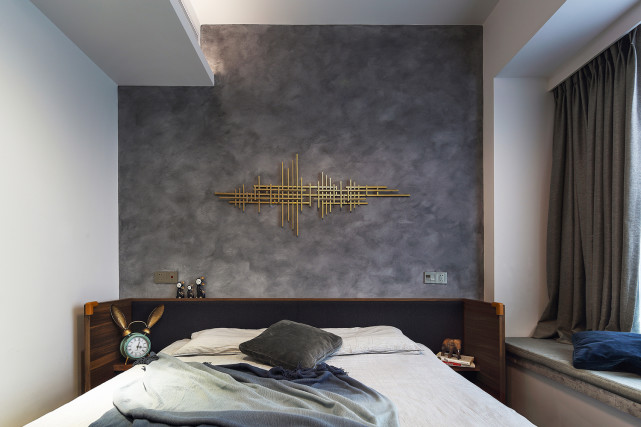 工业风设计:要构建工业风的水泥墙,软装设计如何搭配?