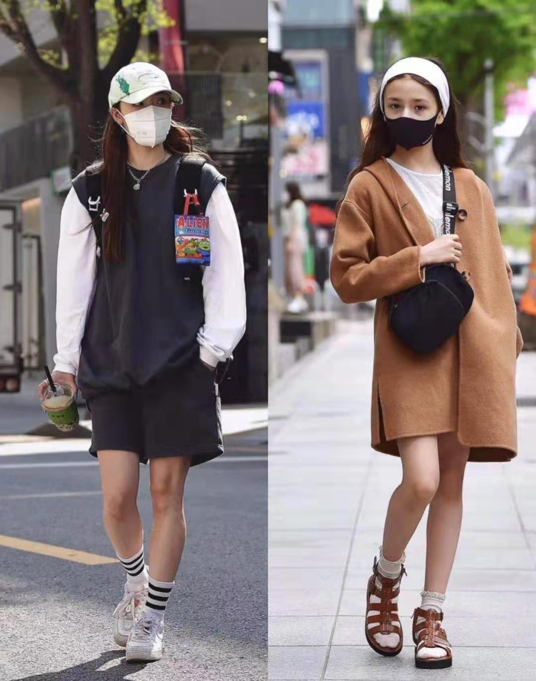 静静时尚达人|韩国美女街拍：时尚又气质！搭配容易上手，驾驭起来也很轻松