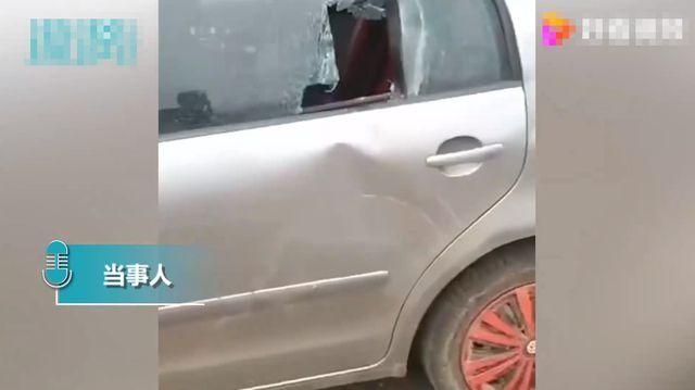 哗哗谈观点 黑龙江密山村庄，一女子被老虎扑倒，一辆轿车上演“极地营救”