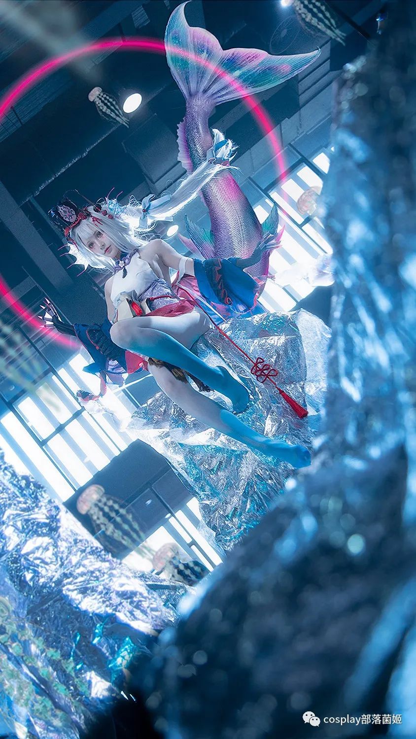 蕾玖|cos:阴阳师千姬cos正片@莉莉,鲛歌故海 唤潮逐梦