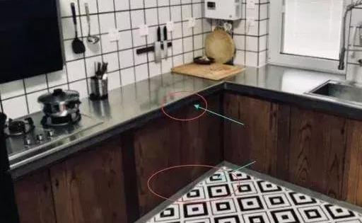 老公硬要装“水泥不锈钢”橱柜,踩着跳舞都不垮,真心耐用!