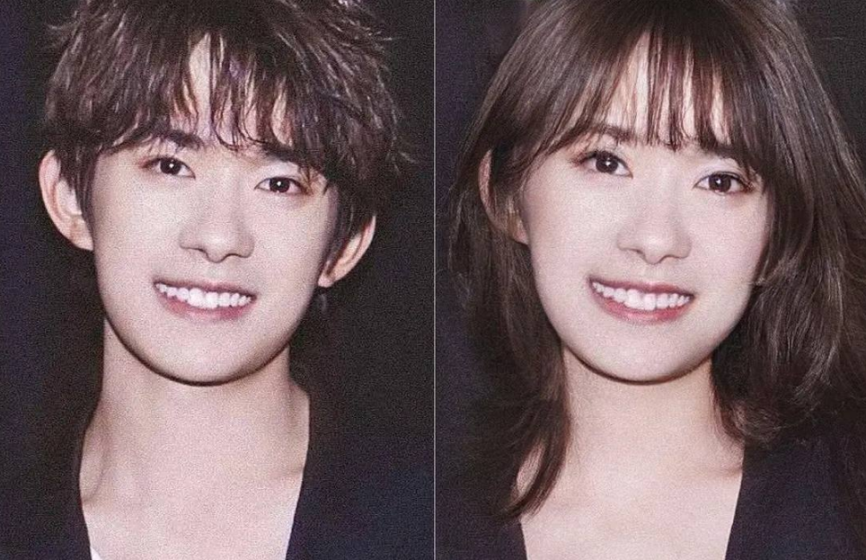 张哲瀚|众多男星的性转版女装照,易烊千玺王源没啥,看到张哲瀚:我急了