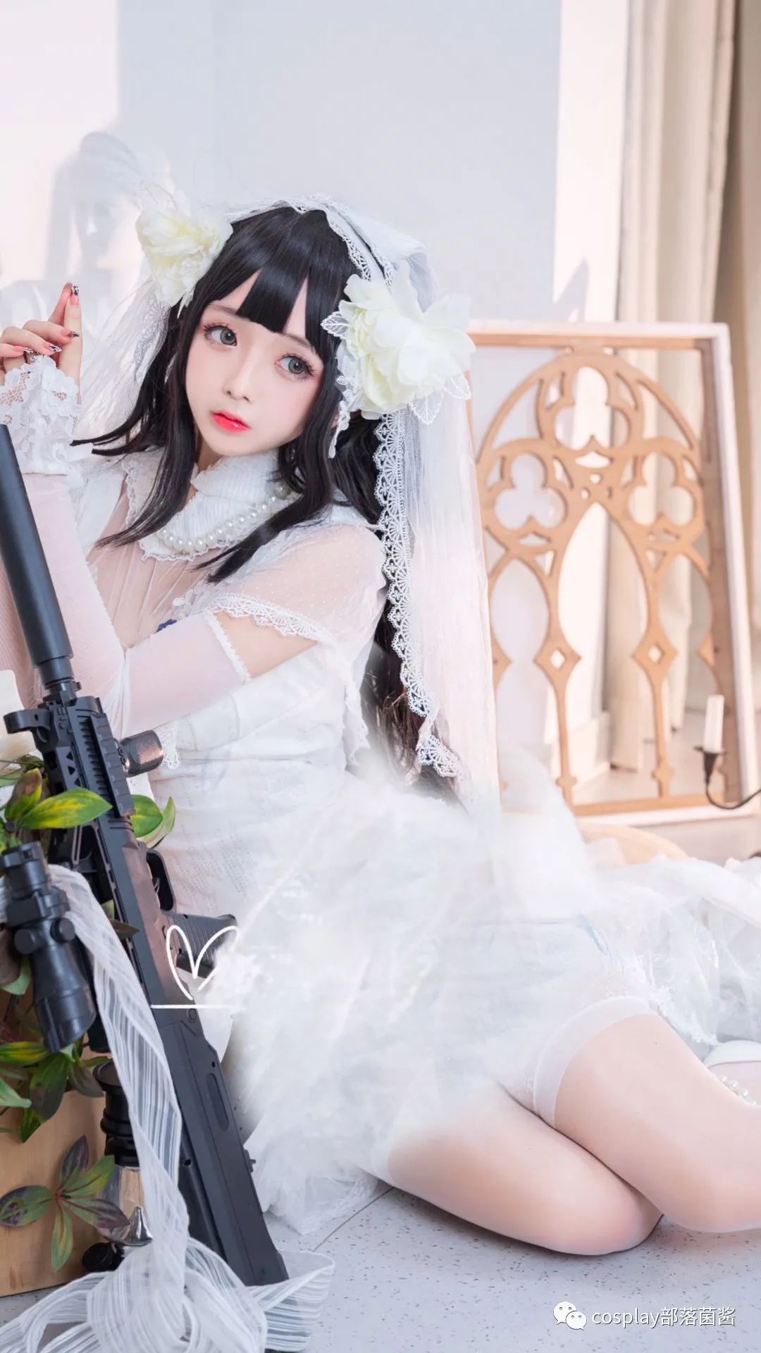 |cos：95式婚纱cos正片@松本甜奈姣