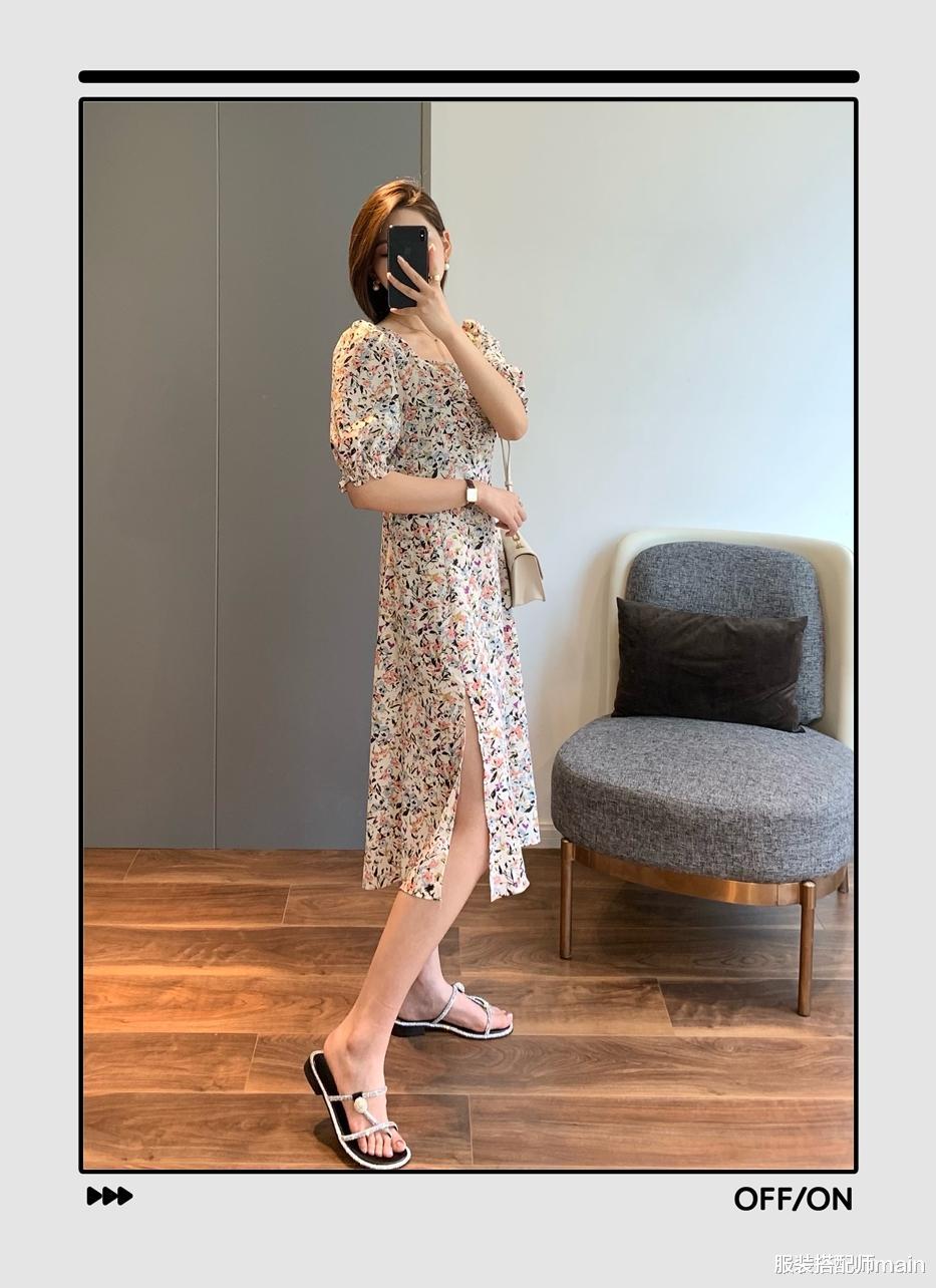 服装搭配师main|早秋穿搭没灵感?试试今年流行的“连衣裙+平底鞋”,减龄又显瘦