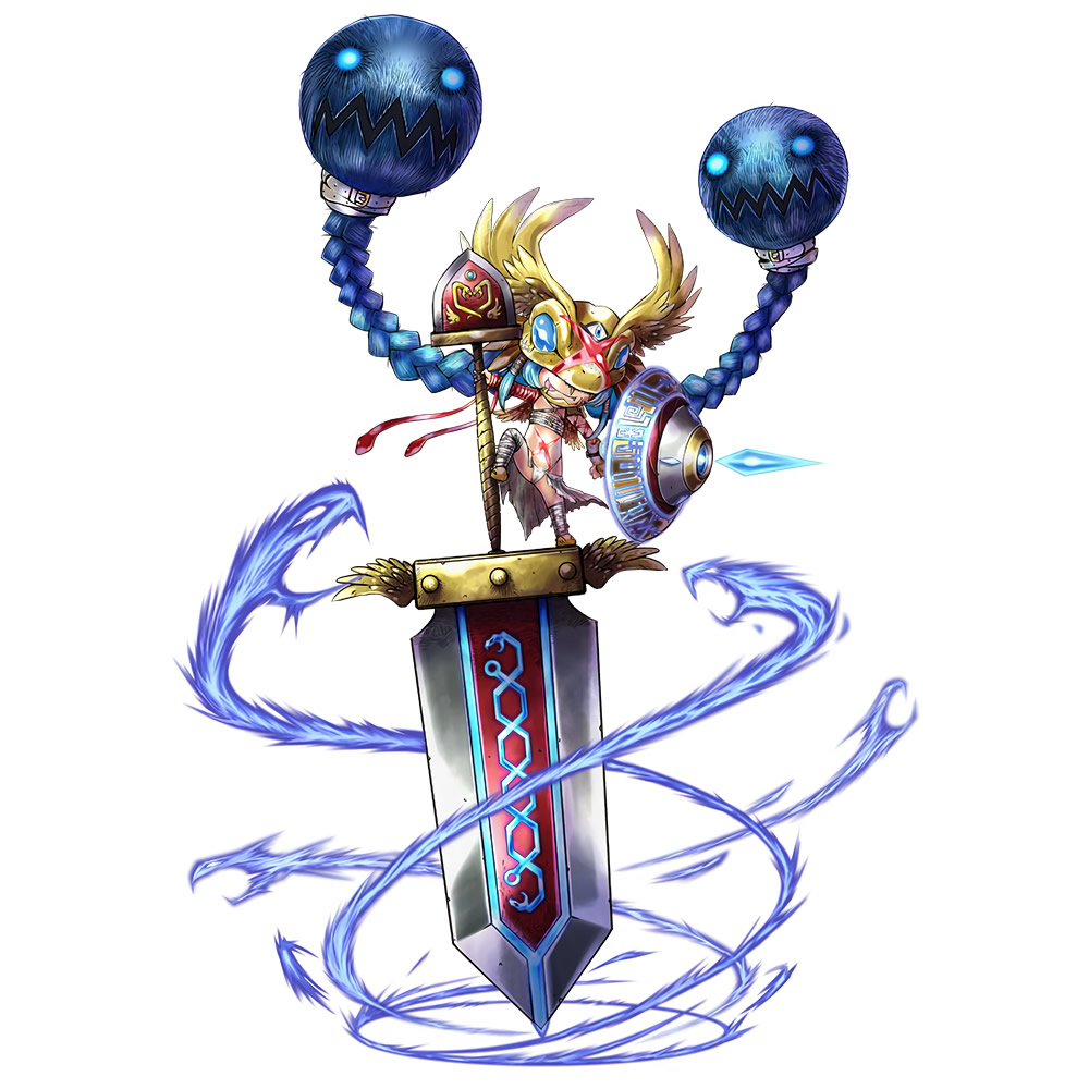 |以海洋女神命名的数码兽，仅仅是完全体，官方的设定是还有点低呢