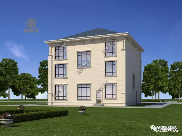 |轻奢欧式风格别墅，内部设有家庭娱乐室，居家休闲两不耽误！