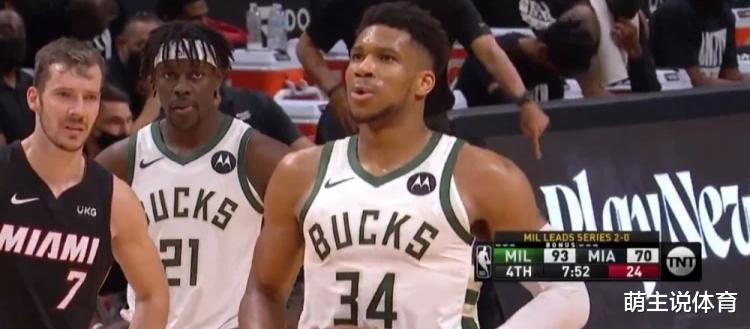 字母哥|113-84！恭喜字母哥，再见巴特勒，东部第一支拿赛点球队诞生