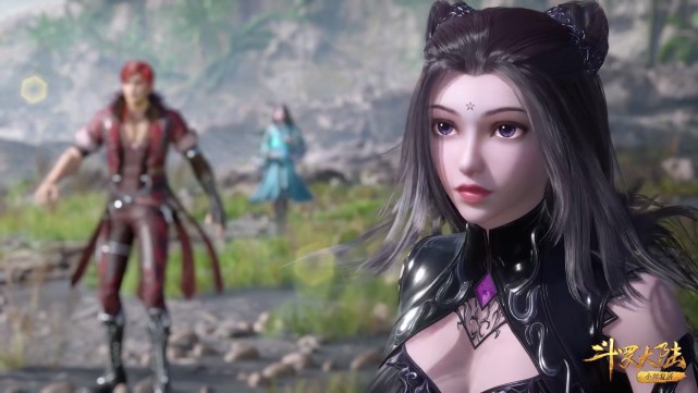 小舞|斗罗：女神的肤色也是分级的，小舞粉白，白沉香偏灰，小白带紫