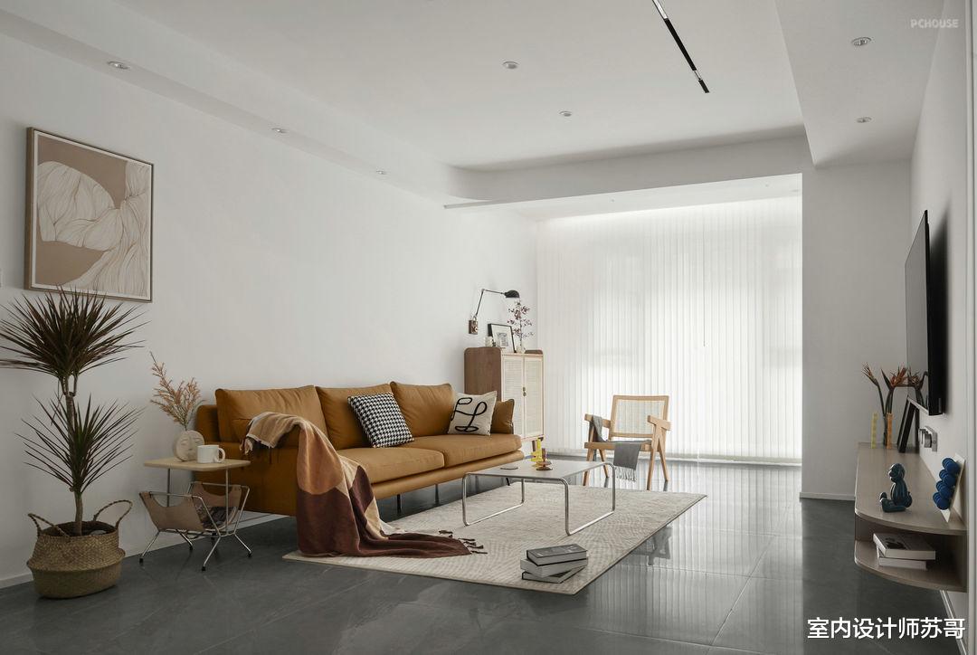 主卫外移,呈现双干区对称之美,呈现精美的北欧家居