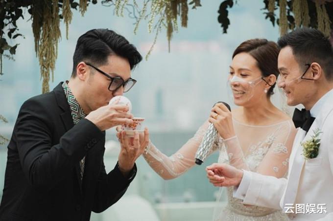 恭喜！39歲TVB女星與醫生男友婚禮現場曝光，兩人全程戴著口罩-圖7