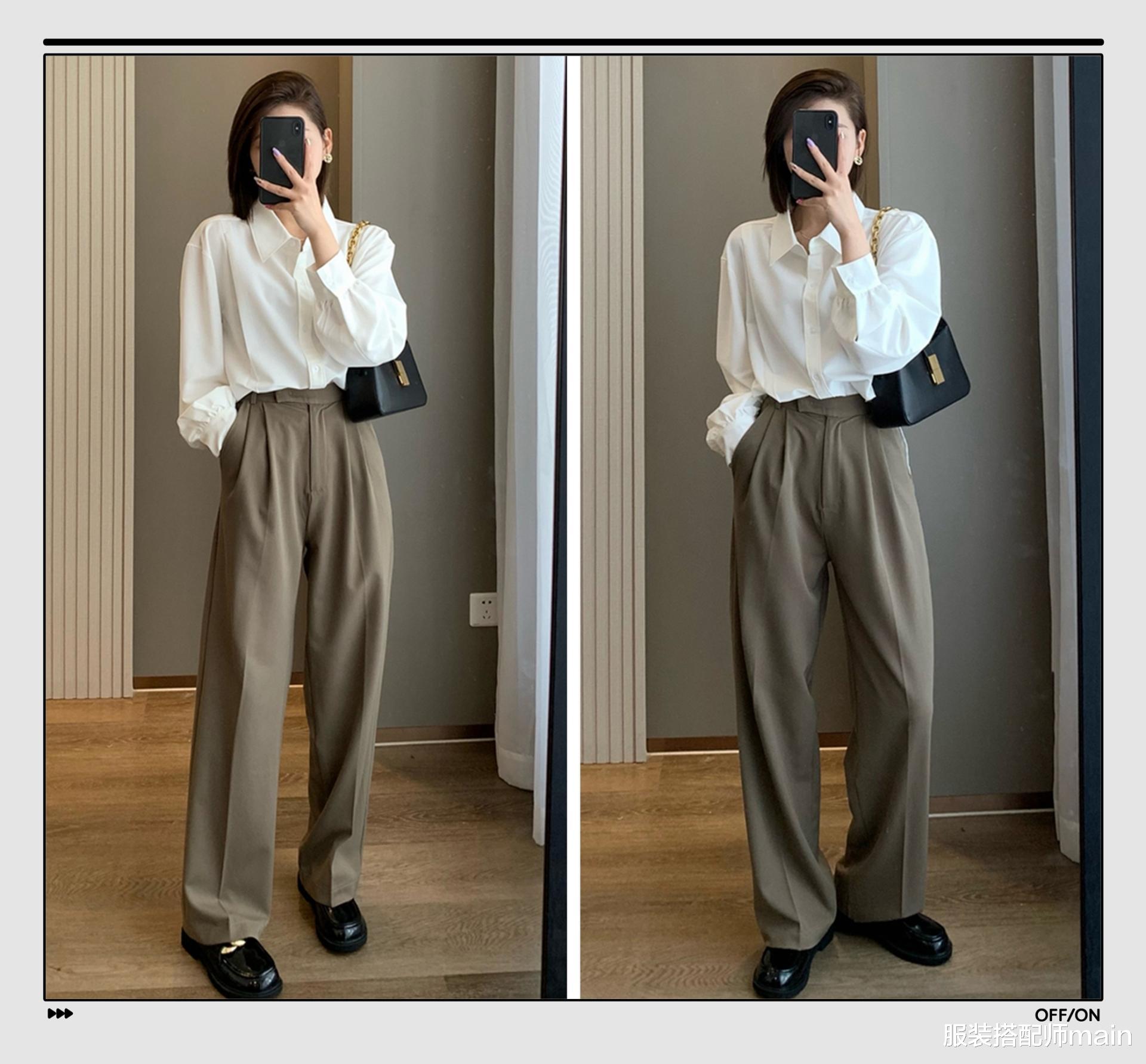 服装搭配师main|150-160cm女生必看!15套小个子秋装模板,不仅时髦还显高瘦腿