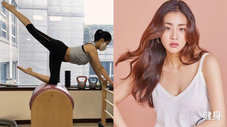姜素拉|31岁姜素拉产后首晒健身美照，身材纤细，腹肌鲜明