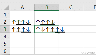 picsart|吉他的扫弦节奏，如何用 Excel 画出来？
