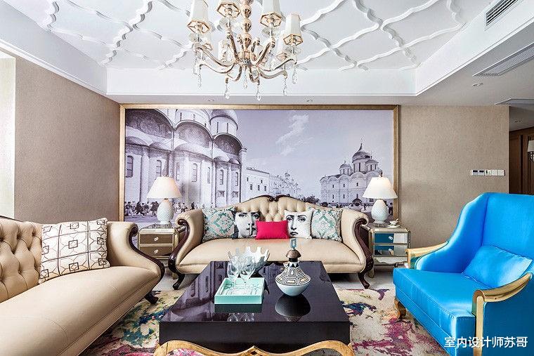 现代欧式风情，专属四居室的浪漫，让业主的生活变得更舒心