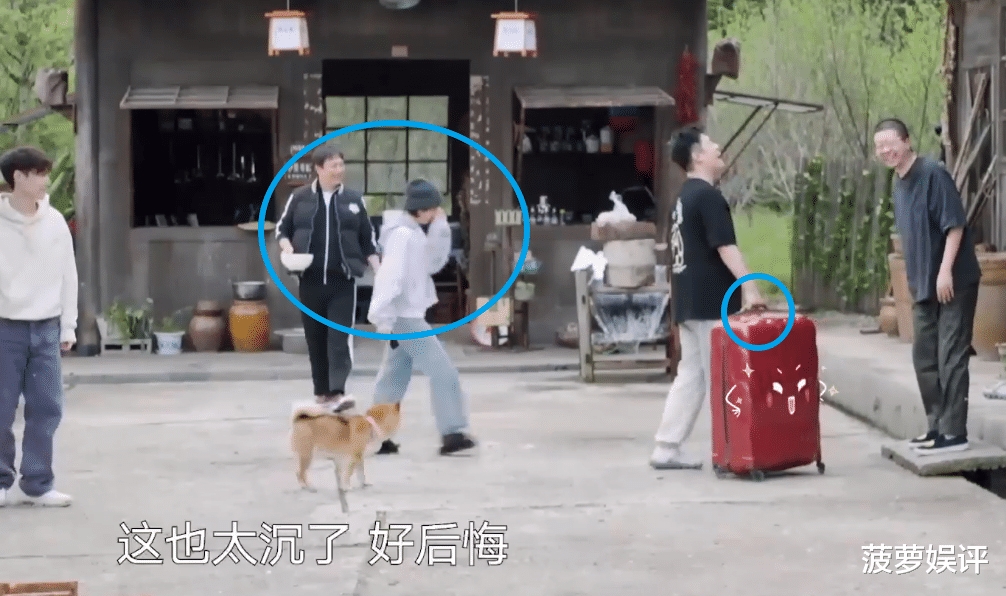 杨紫|杨紫的行李箱好沉，李诞和陈赫提起来都费力，里面却藏着小秘密