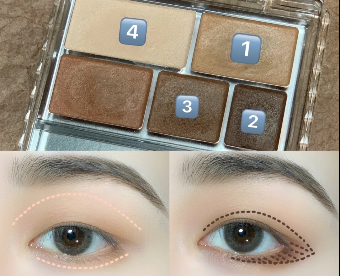 刘亦菲|单眼皮+肿眼泡=没精神？试试金高银的消肿眼妆，变韩系氛围美女