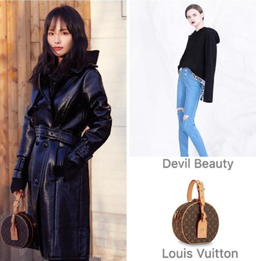 蔡少芬|张嘉倪穿上秋天第一件皮衣，剪学生头好乖，被老公牵着像邻家妹妹