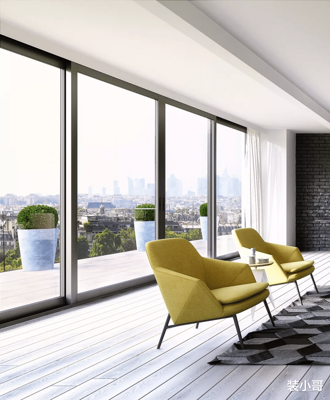 落地窗成为豪宅标配?就算月薪四千没有豪宅,也要换上落地窗!