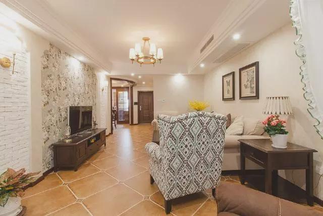 太漂亮了!140平三房美式风,邻居说多花10万,效果还不如我家!