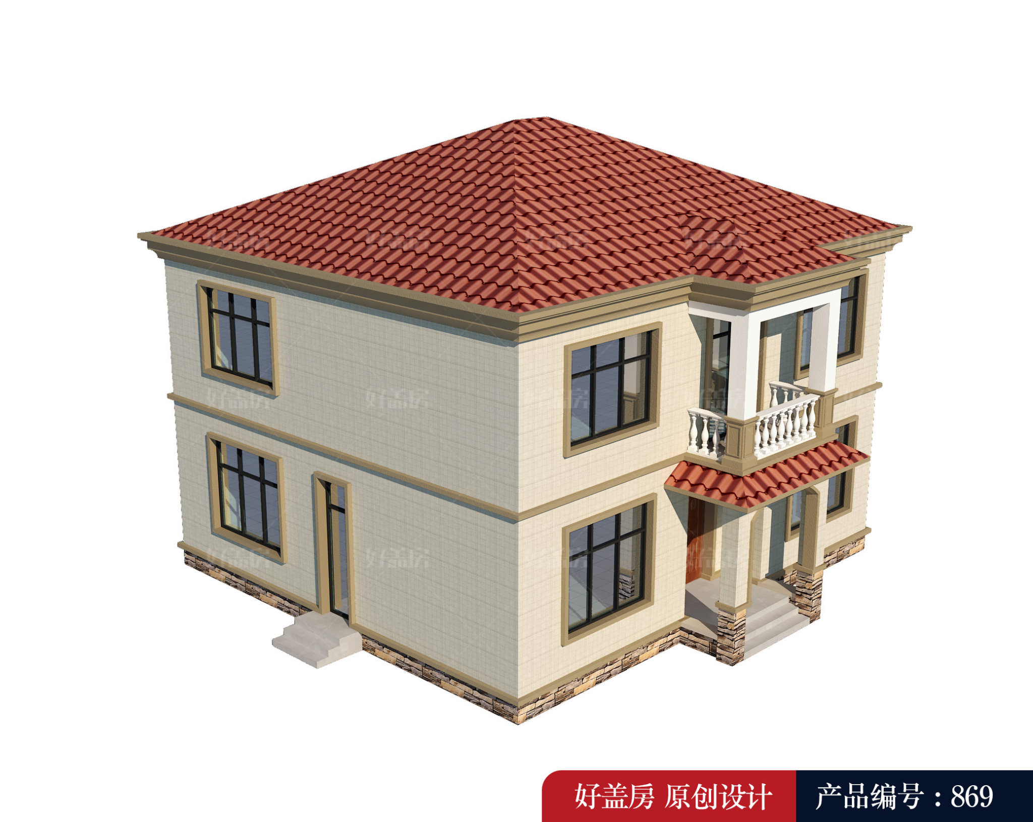 |农村两层别墅设计图纸及效果图大全