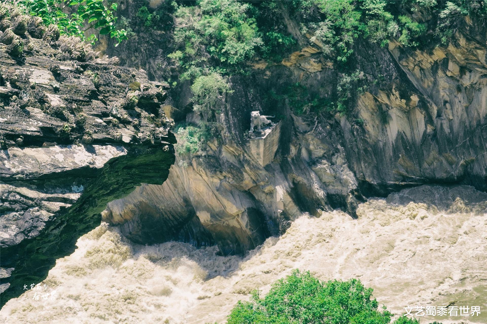 九華山 虎跳峽終于重新開放了，它最兇險(xiǎn)的時(shí)候到了，它狂暴起來勢(shì)不可擋