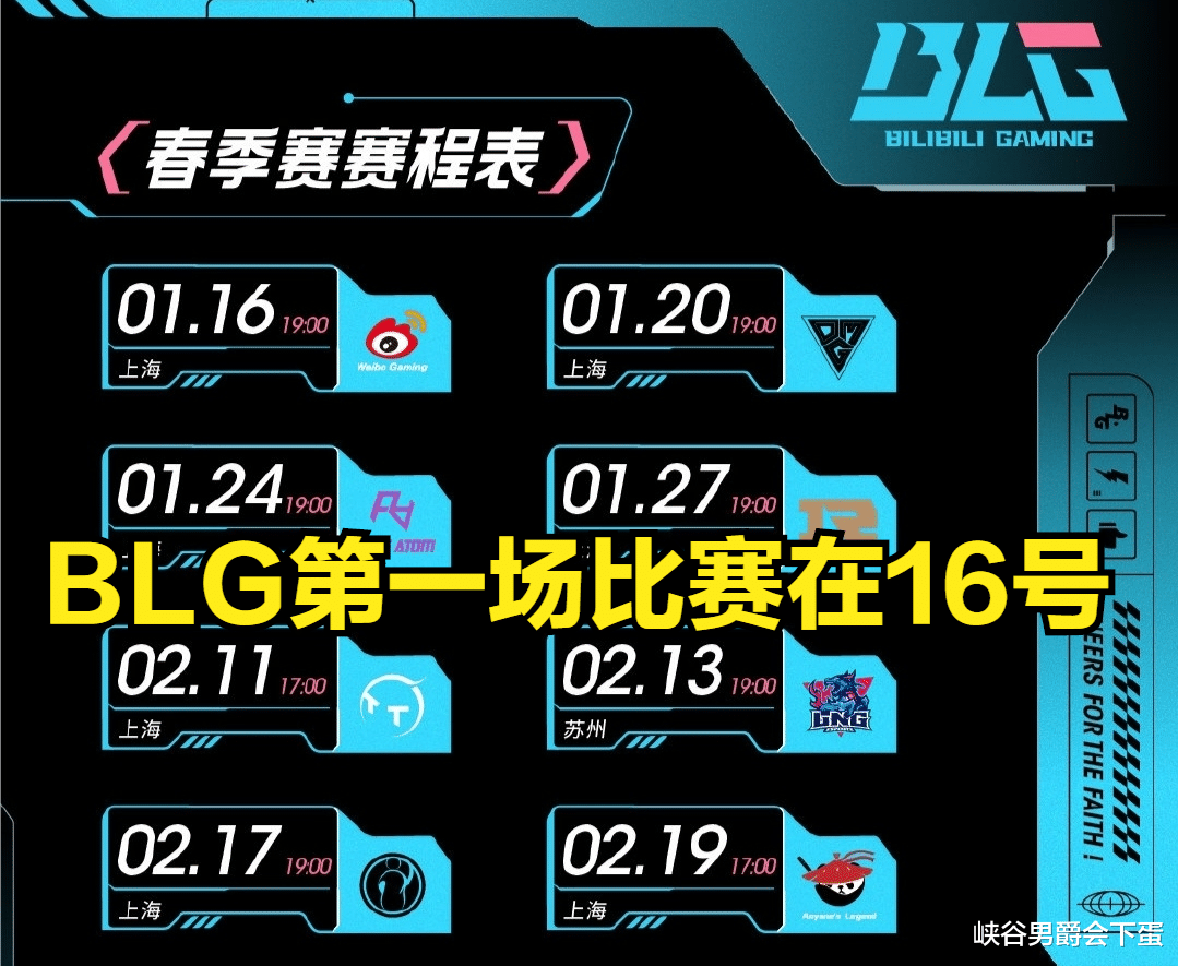 Uzi|BLG战队公布春季赛出征名单，Uzi要上场了！