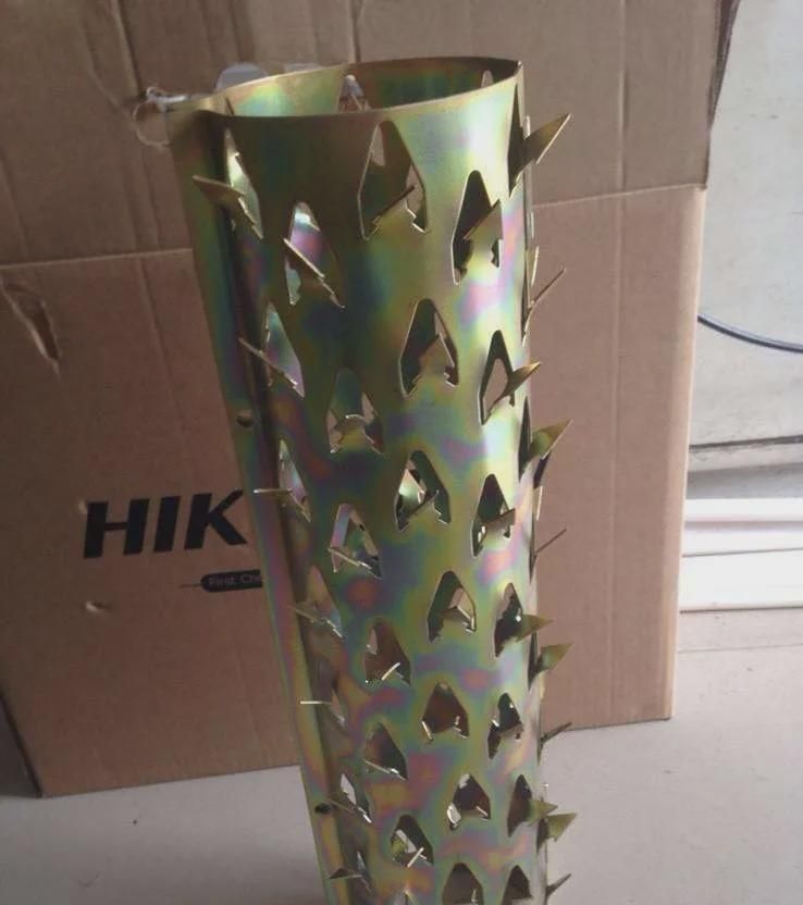 头一次见有钱人做防盗用这种材料，比防盗网实用多了，后悔才察觉