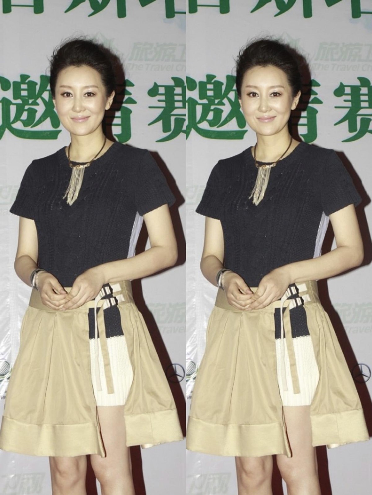 白小白的衣橱|孙楠的现任妻子真会省布料,穿短裙还“缺一块”,别说还挺时尚的