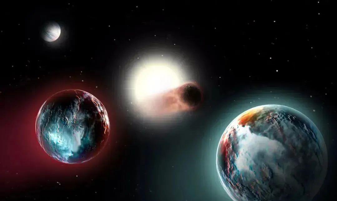 恒星 宇宙中是否存在一种全是水的星球，就像水珠一样漂浮在宇宙中呢？