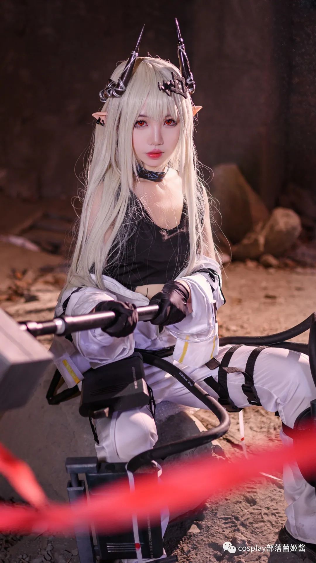 明日方舟|cos：明日方舟泥岩cos正片@雪糕