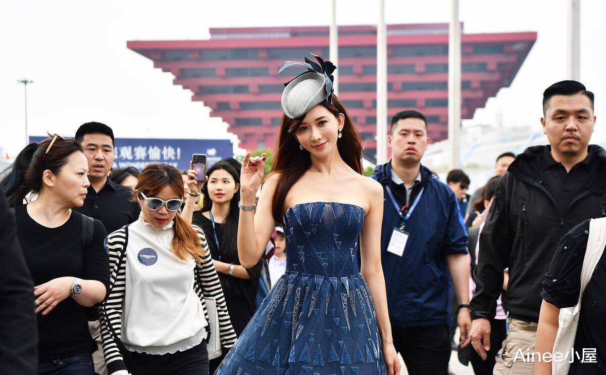 林志玲|林志玲和老公同框好恩爱，穿格纹裙配复古礼帽，全身散发贵妇气息