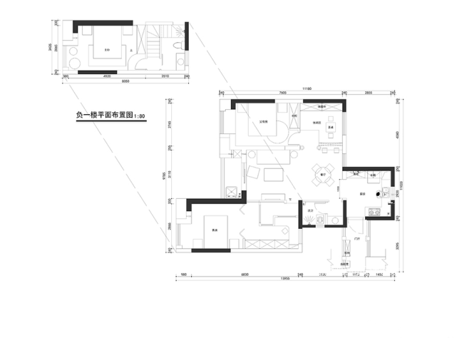 |112平混搭风三居室，用自然的方式去诠释家装