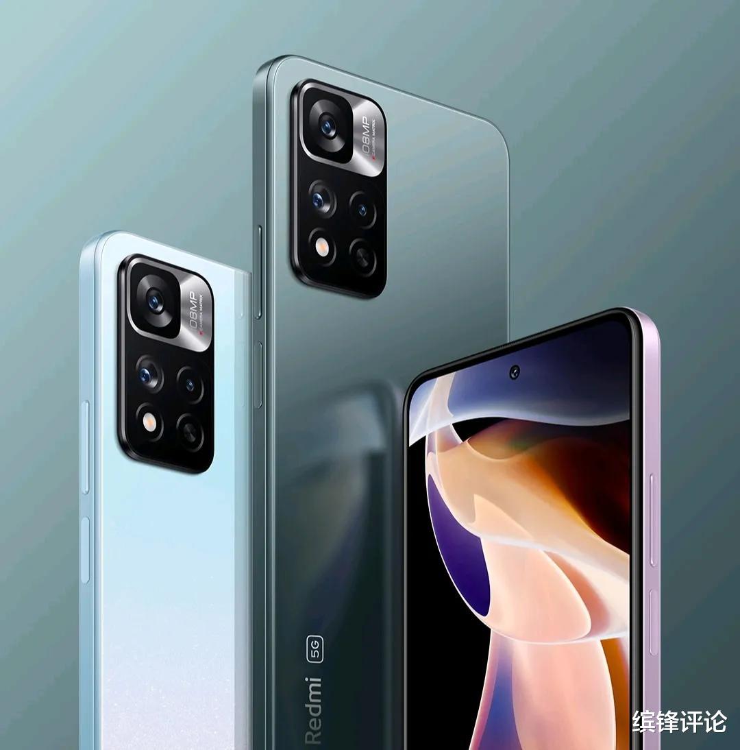 红米手机|Redmi Note11正式发布,全新设计+旗舰做工,精致得不像中端机!