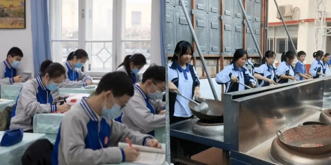 分流|普高生vs职高生，一张对比图让家长慌了：真不想让孩子去颠大勺
