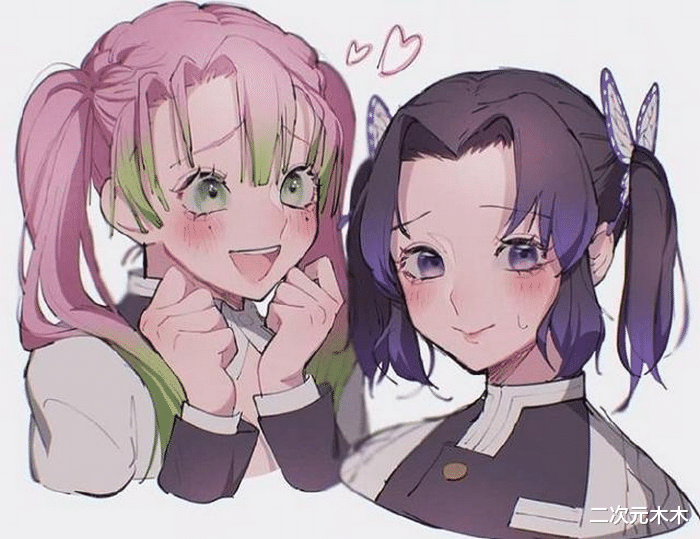 acgn漫評|當鬼滅的角色變成雙馬尾，無一郎過于可愛，善逸萌出血