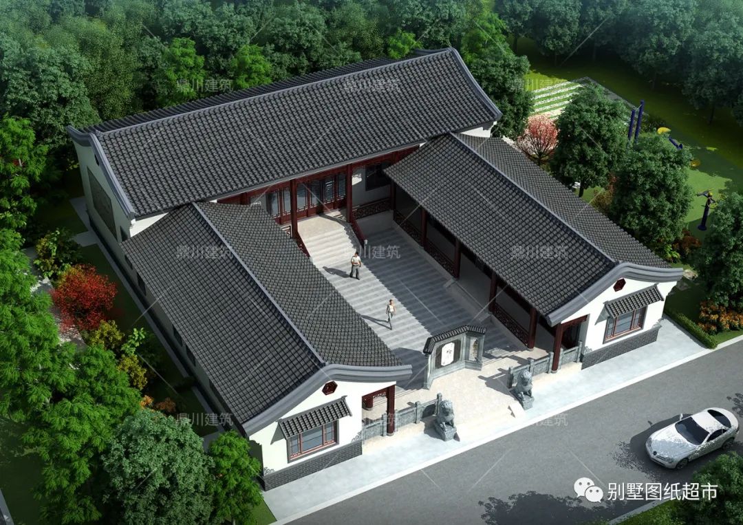 9款大美中式合院,每1㎡都惊艳到骨子里,引领2022年建房新风潮