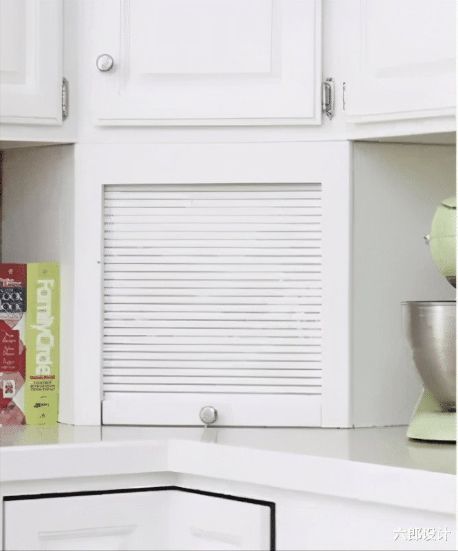 老年小妙招|吊柜地柜之间转角巧利用,装个35公分储物柜,收纳厨电太实用了!