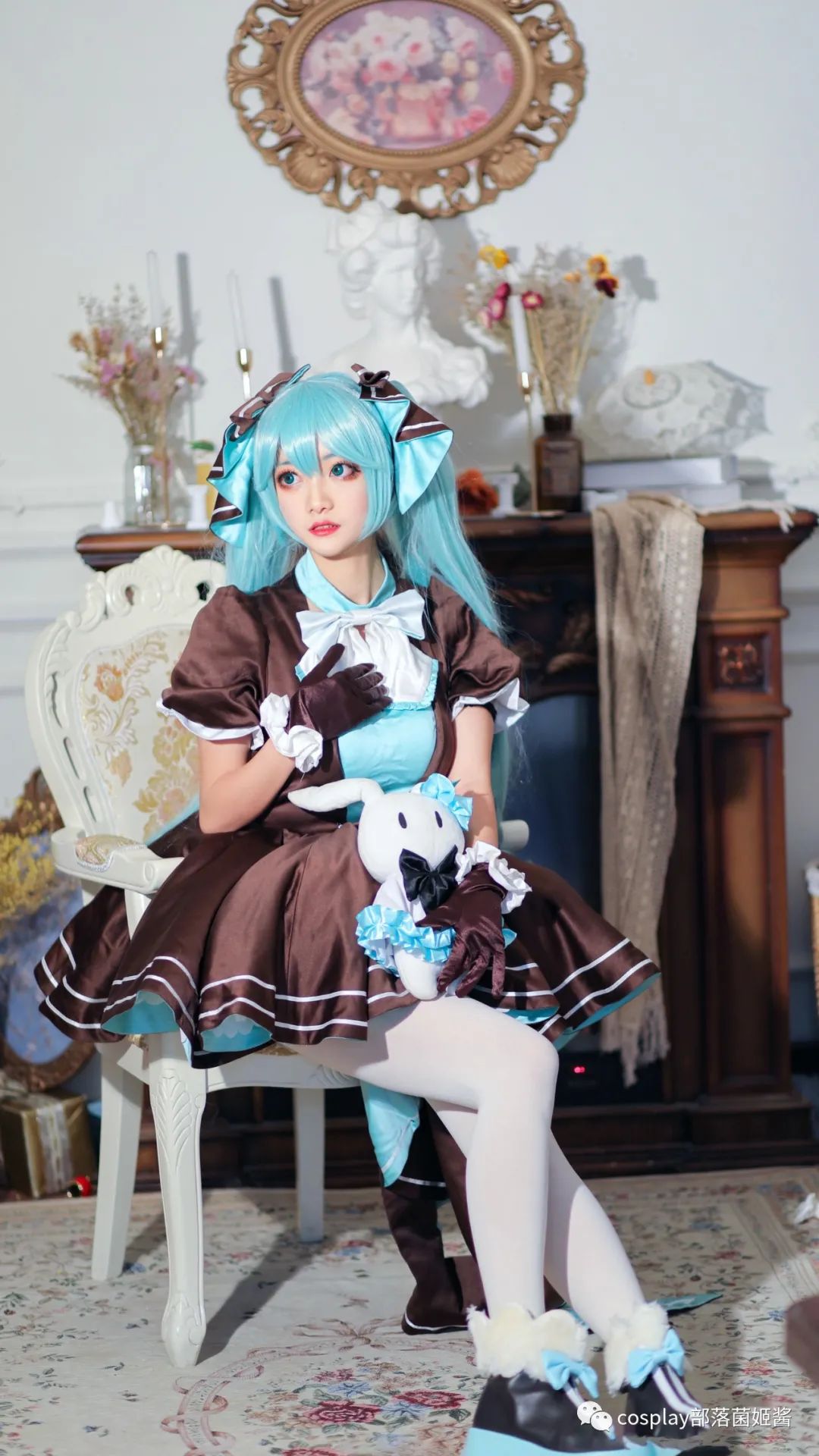 |cos：Miku兔子洋装cos正片@折崎