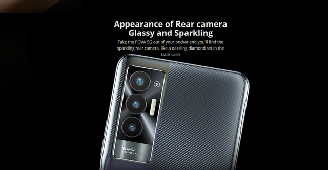 5G|Tecno Pova 5G发布!天玑900加持,内置6000mAh大电池