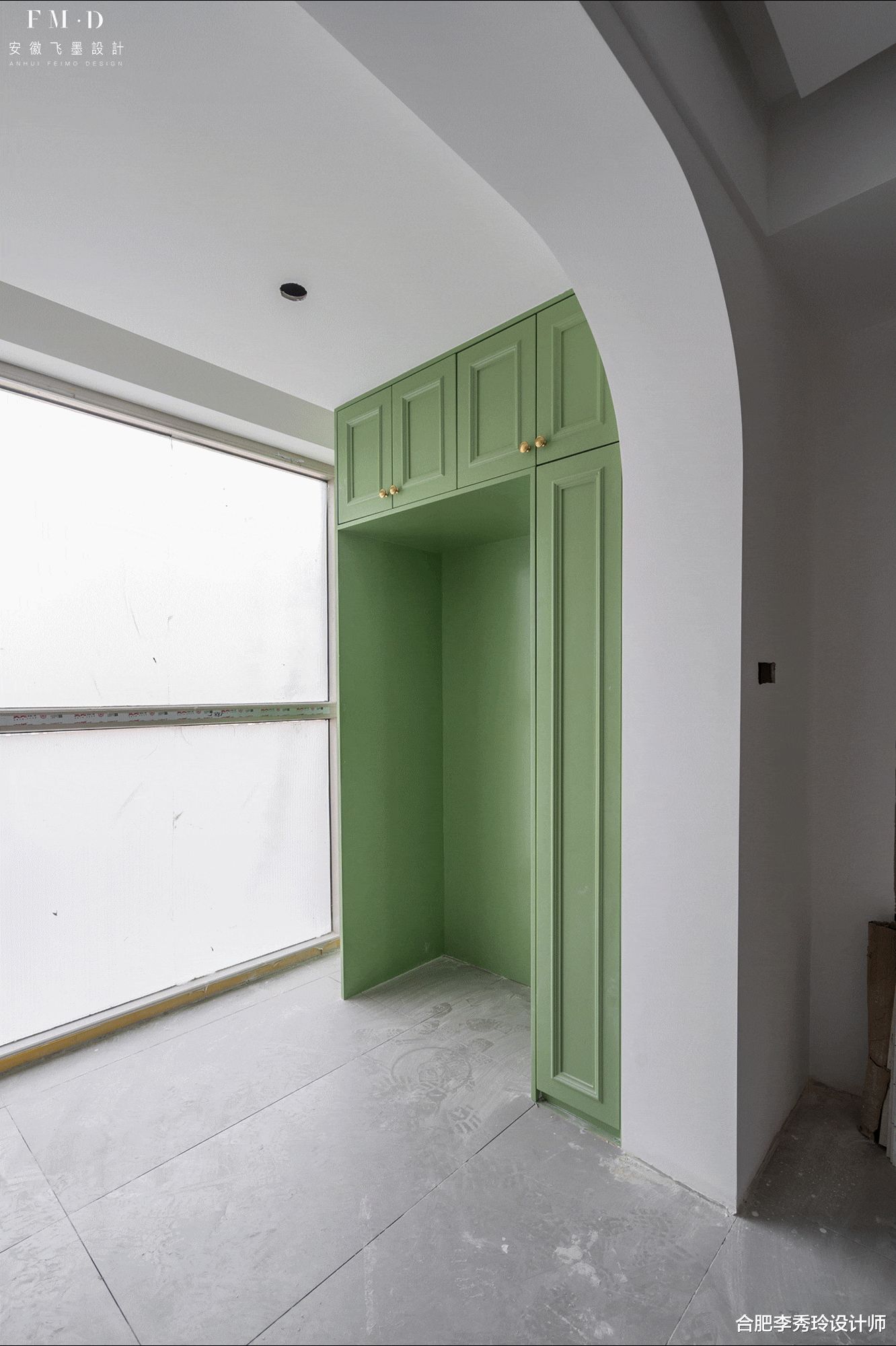 阳台定制一组储物柜,放得下冰箱,也容得下零食柜,收纳能力翻倍