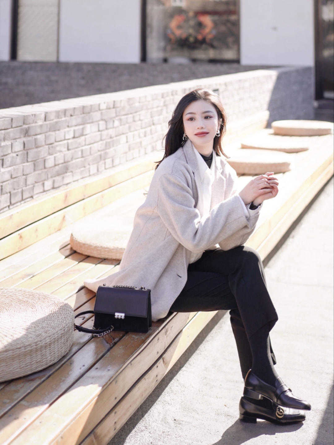 何有强|奔三奔四也不怕，大衣搭配西装裤减龄又洋气，不挑人还很百搭！